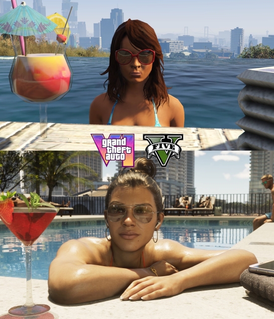 【画像】『GTA6』の女キャラのクオリティー上がりすぎ