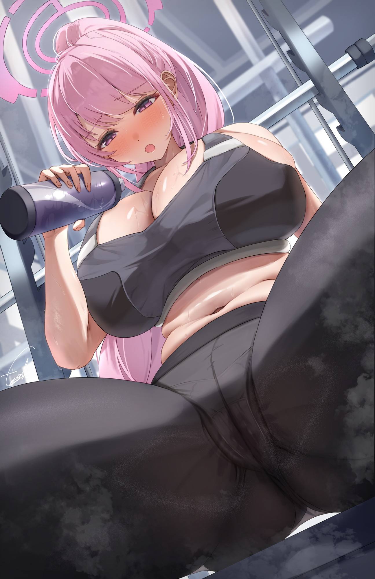 レギンス・ヨガパンツ姿でえっどぃ肢体を魅せてくれる お姉さん＆お嬢さん画像