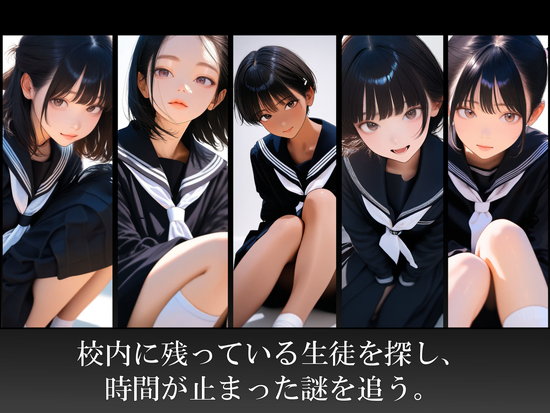 【スマホ対応】時が止まった学校で（ゲーム版）