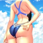水着やスポーツユニの女の子がよくする──食い込み・ポジション修正の画像