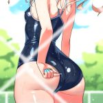 濃紺のスクール水着と可愛いロリっこの組み合わせが萌えっちぃ画像♪ ㉜
