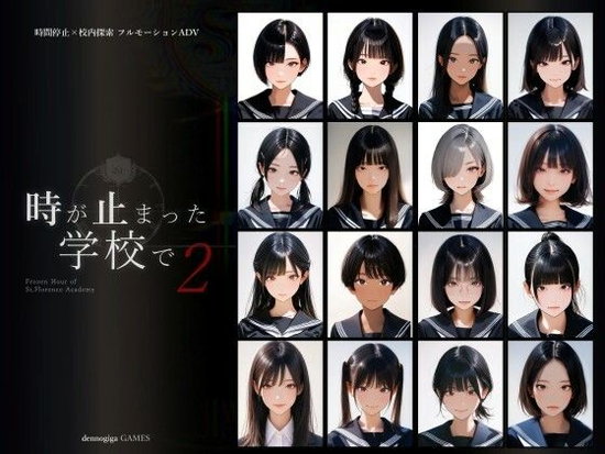【スマホ対応】時が止まった学校で2（ゲーム版）