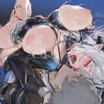 「気持ちいい……」上と下で濃厚接触(ちゅっちゅ)してるカップルのえっち画像♪